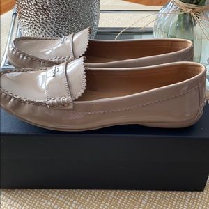 COACH patent loafer